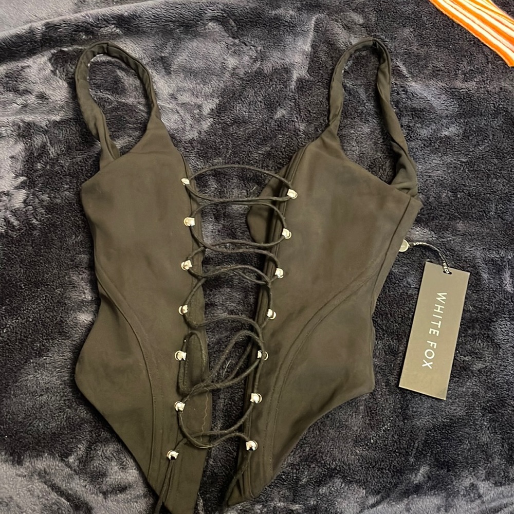 White fox boutique corset